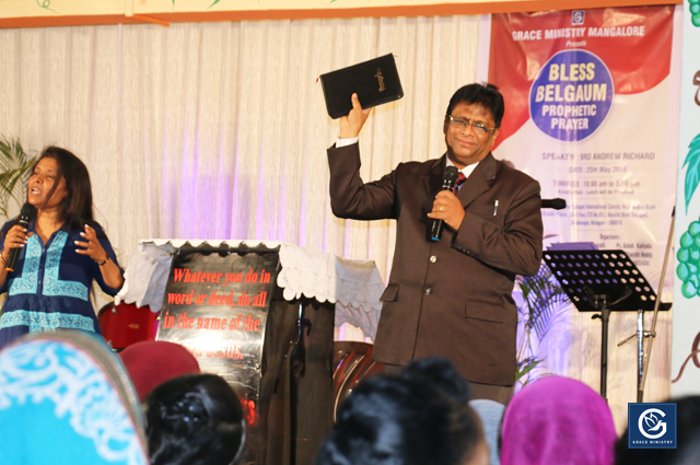 Hundreds flocked into the Blessing Prophetic Prayer on May 25th and 27th, 2018 at Bethesda International Ministry Prayer Hall in Belgaum, Karnataka. The Prayer meetings were a source of transformation for many a people from Bondage and Sickness. 